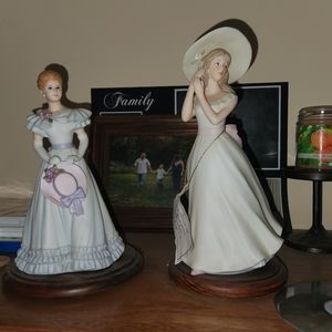 Vintage porcelain dolls